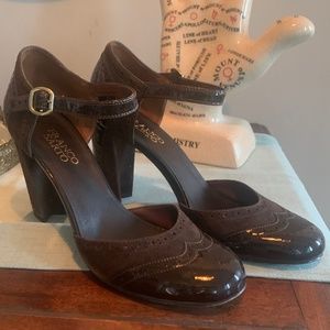 Franco Sarto chocolate heels